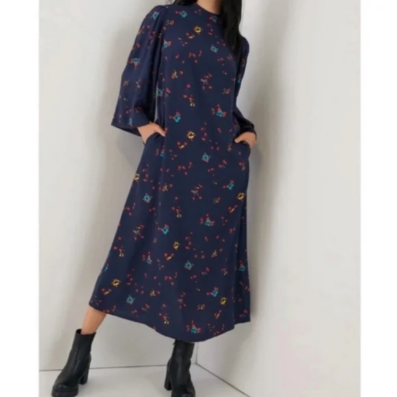 NWT Anthropologie Porridge Angelique Floral Maxi Dress - Picture 1 of 8